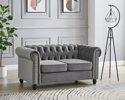 Chesterfield 3+2 Seater Sofa Set