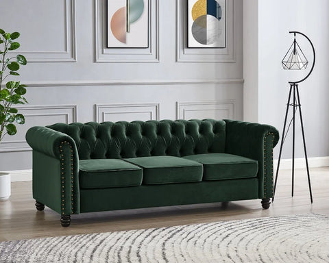 Chesterfield 3+2 Seater Sofa Set