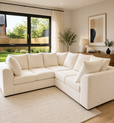 Dylan Dual Arm L-Shape Corner Sofa