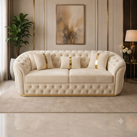 Madrid 3 Seater Sofa | Luxury Chesterfield