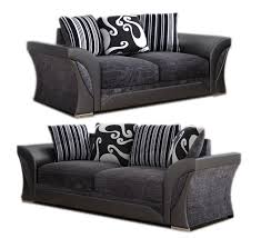 Shannon 3+2 Seater Sofa Set | Two-Tone Contrast Panels