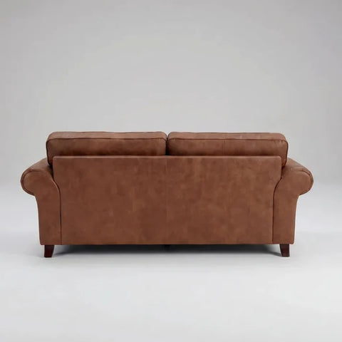 Oakland Tan Suede 3 Seater Sofa