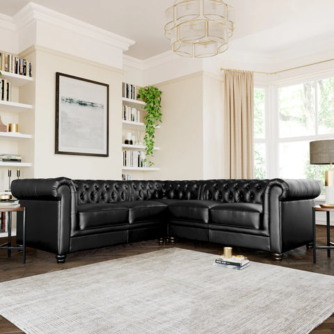 Chesterfield L-Shape Corner Sofa |
