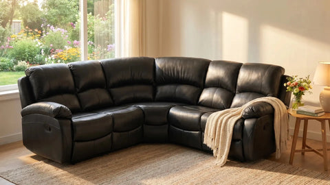Roma 5 Seater Corner Recliner Sofa