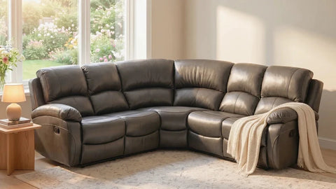 Roma 5 Seater Corner Recliner Sofa