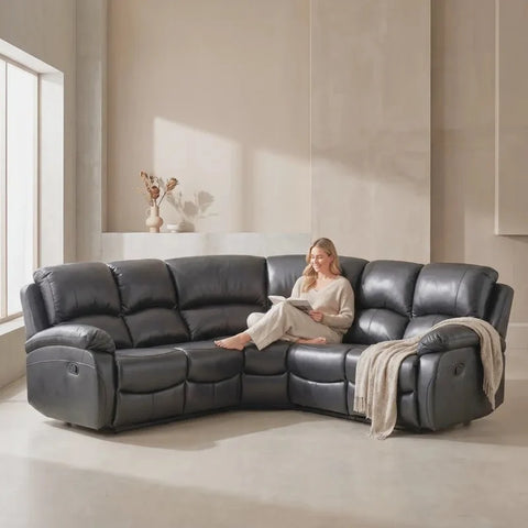 Roma 5 Seater Corner Recliner Sofa