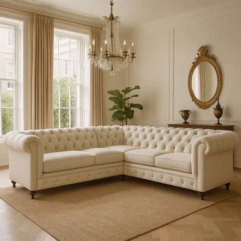 Chesterfield L-Shape Corner Sofa |